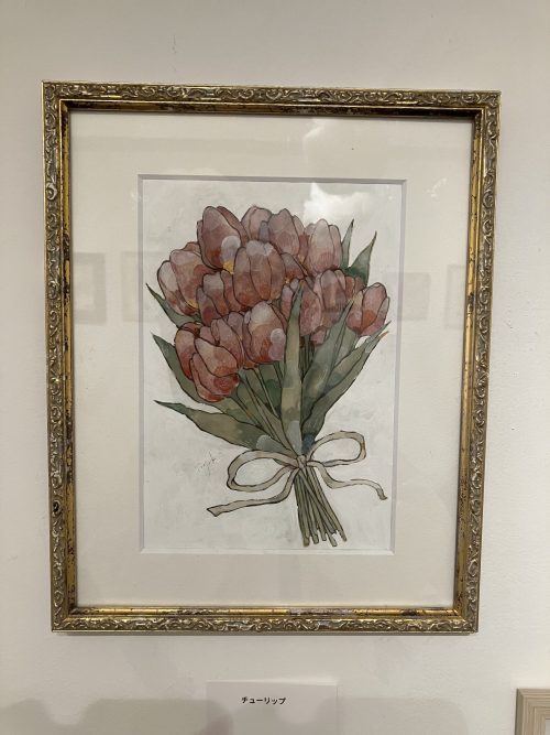 チューリップの花束